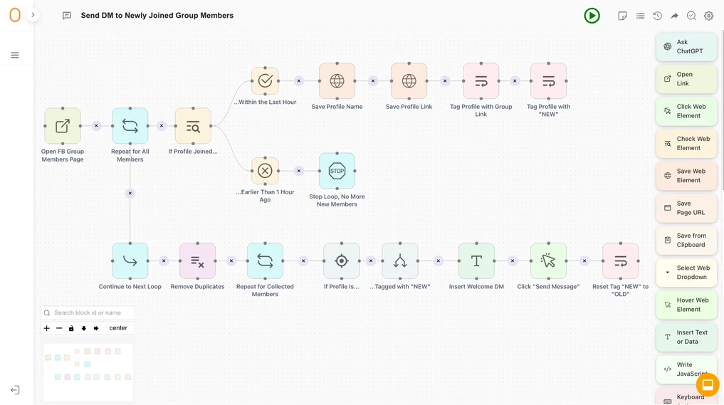 Build automation workflows – or TaskBots – without writing a lick of code!